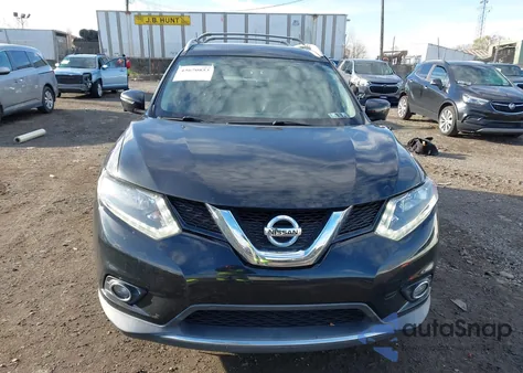 2016 Nissan Rogue Sl из США, поврежденный, VIN KNMAT2MV7GP710575